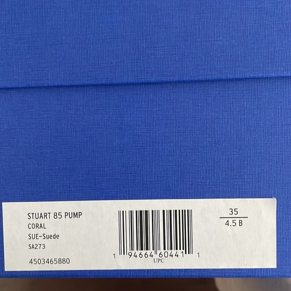NEVER WORN BRAND NEW Stuart85 pumps from Stuart Weitzman spring 2022 collection. - Picture 7 of 7